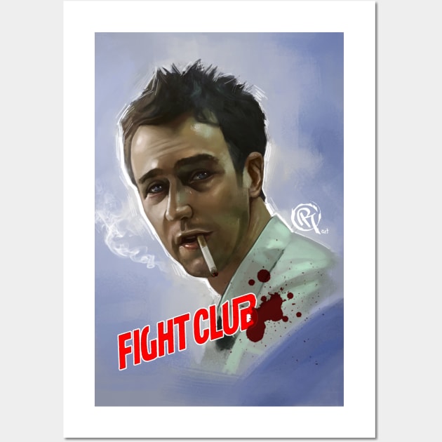 fight club Wall Art by Rusalka_art